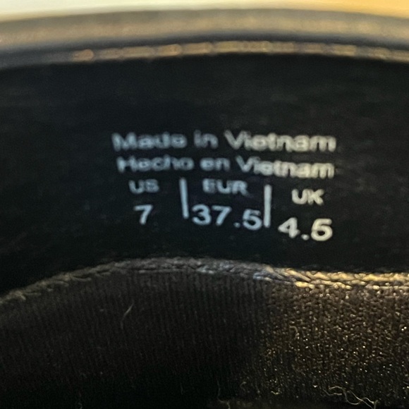 ALDO black suede boot size 7 - Picture 6 of 8